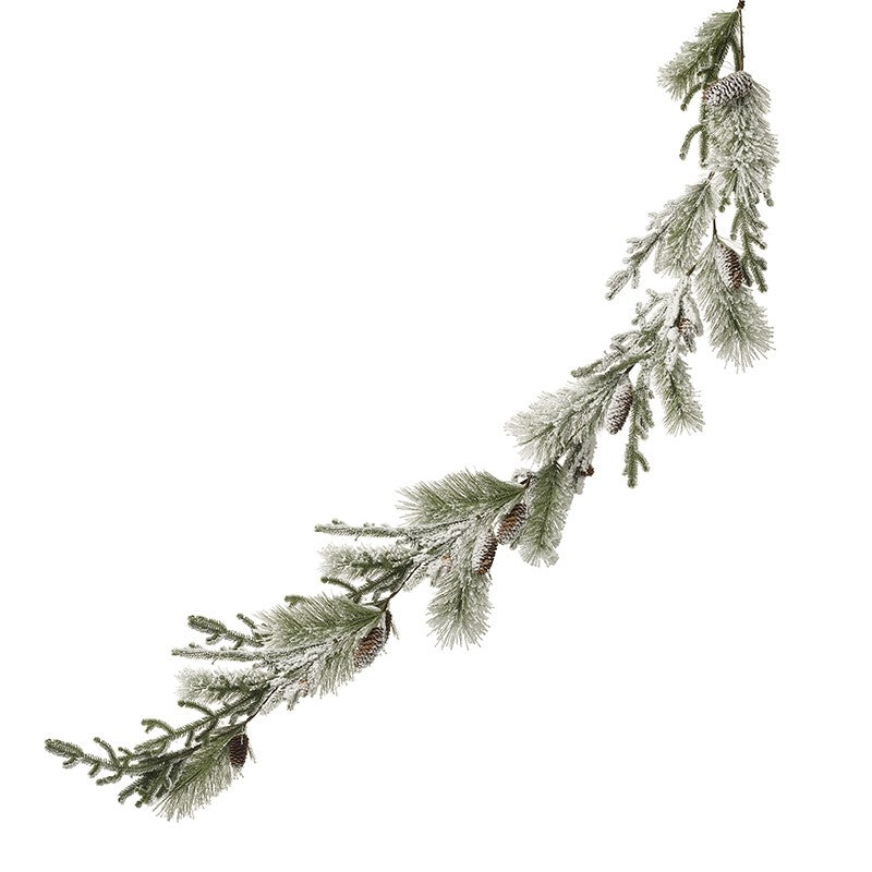 Heaven Sends Snowy Garland
