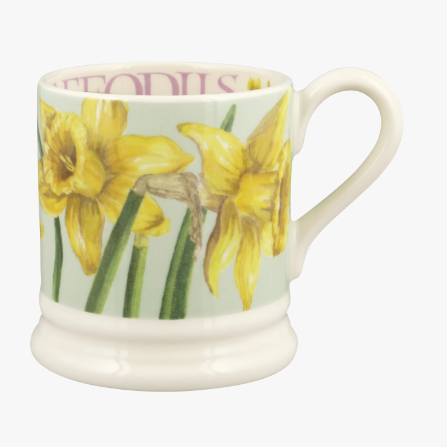 Emma Bridgewater Flowers Daffodils 1/2 Pint Mug