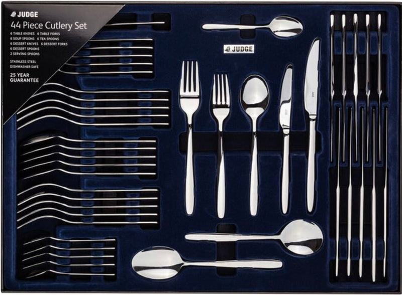 Judge 44 piece Cutlery set Modern