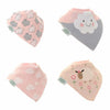 Ziggle Cuddly Pinks bib set