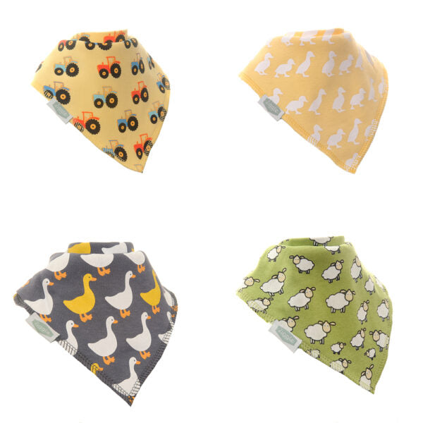 Ziggle Farmyard Fun Bib Set