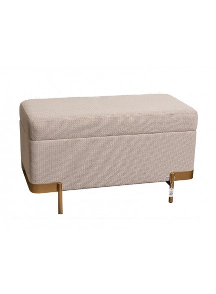 The Grange Collection Luxury Ottoman/Loveseat with  Storage
