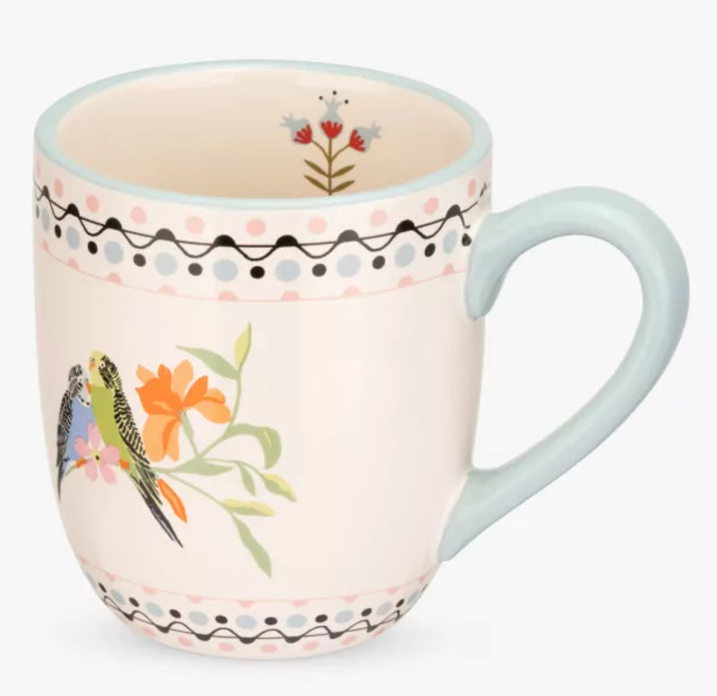 Cath Kidston Budgie Breakfast Mug