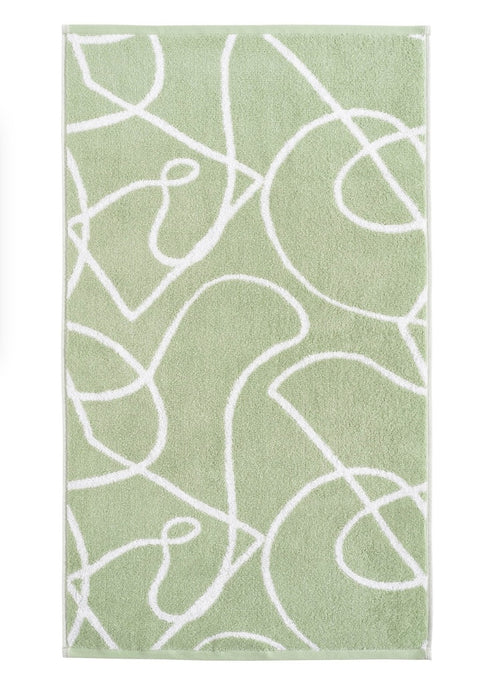 Copenhagen Home Pablo 100% Organic Cotton 550gsm Bath Sheet Sage Green