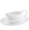 Belleek Erne Sauce Boat and Tray