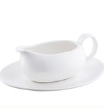 Belleek Erne Sauce Boat and Tray