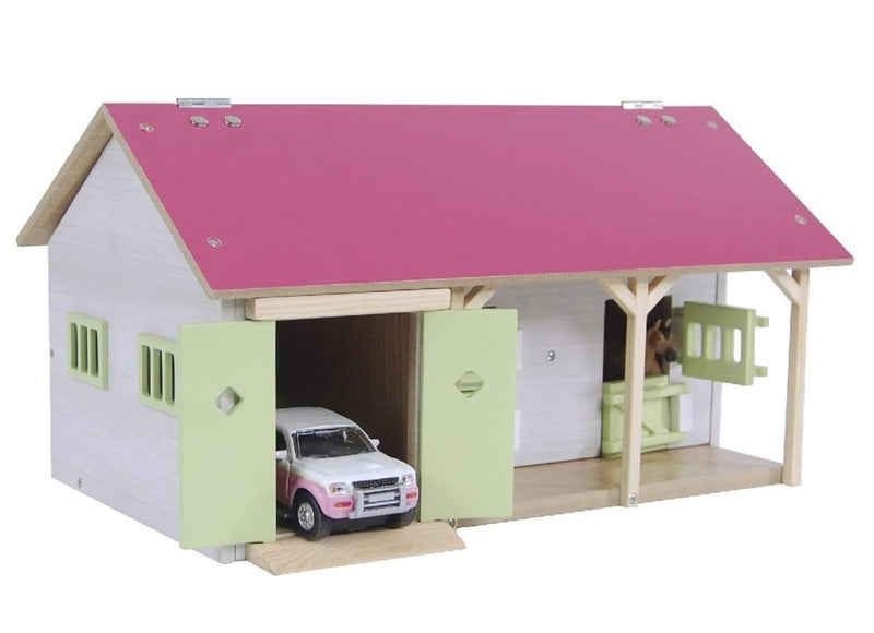 Kids Globe Pink Horse Stable
