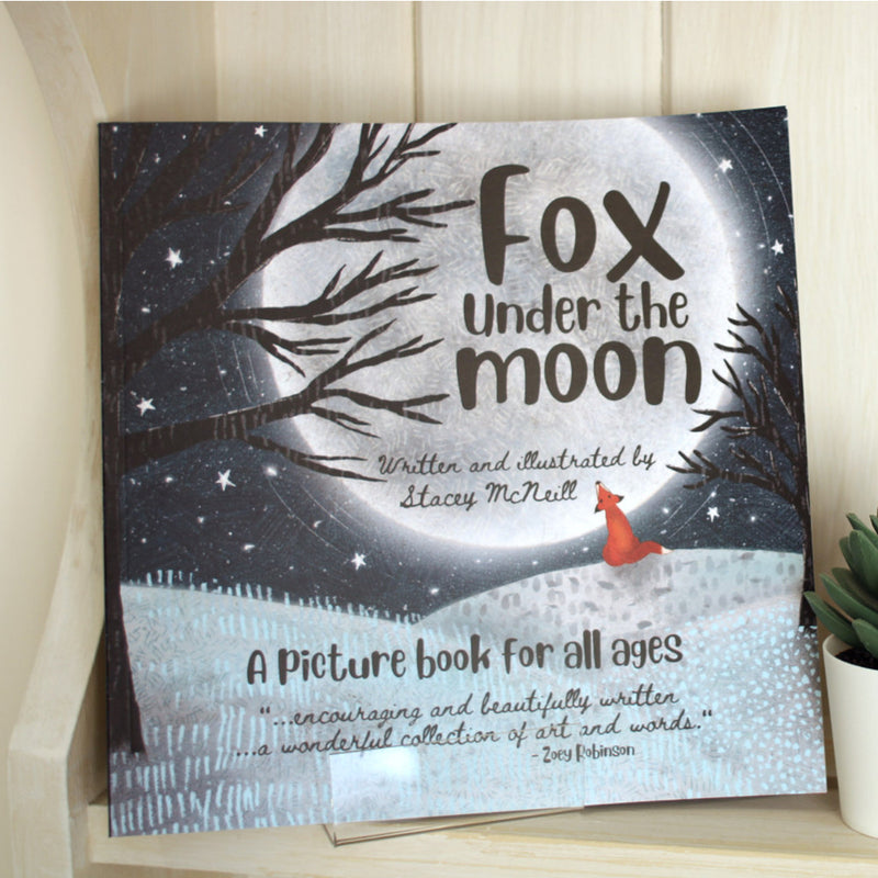 Fox Under The Moon To The Moon & Back