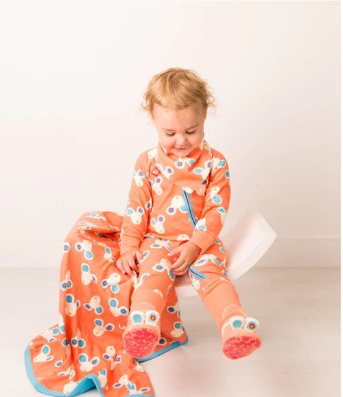 Blade and Rose Maura The Mouse Zip-Up Romper - 06-12 Months