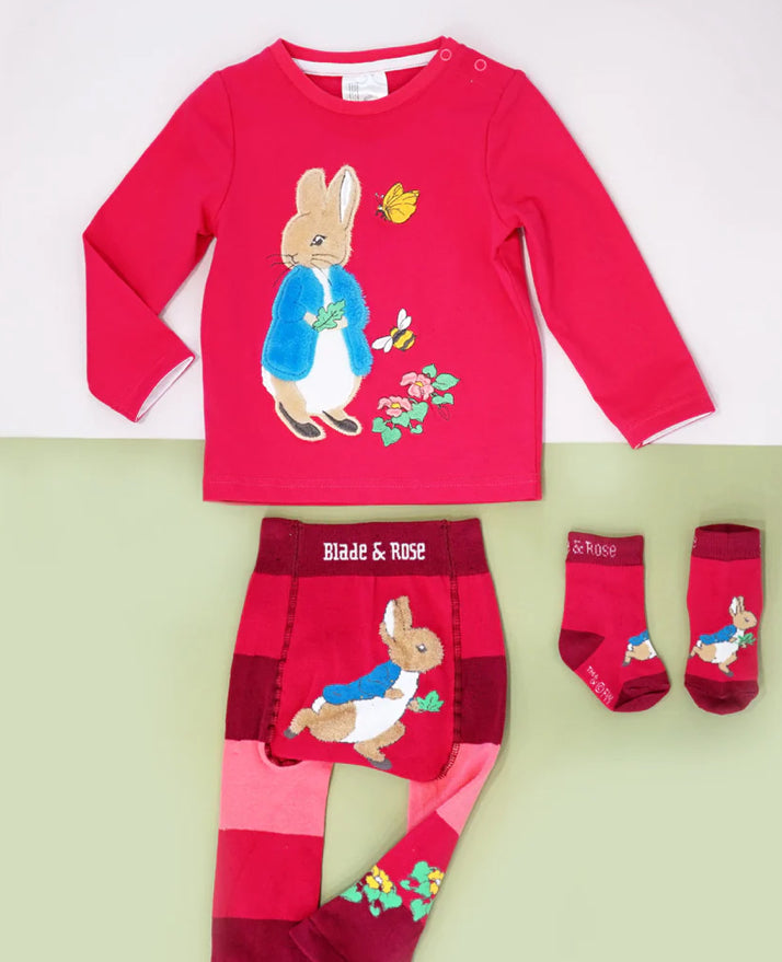 Blade & Rose Peter Rabbit Autumn Leaf Top 6-12 months