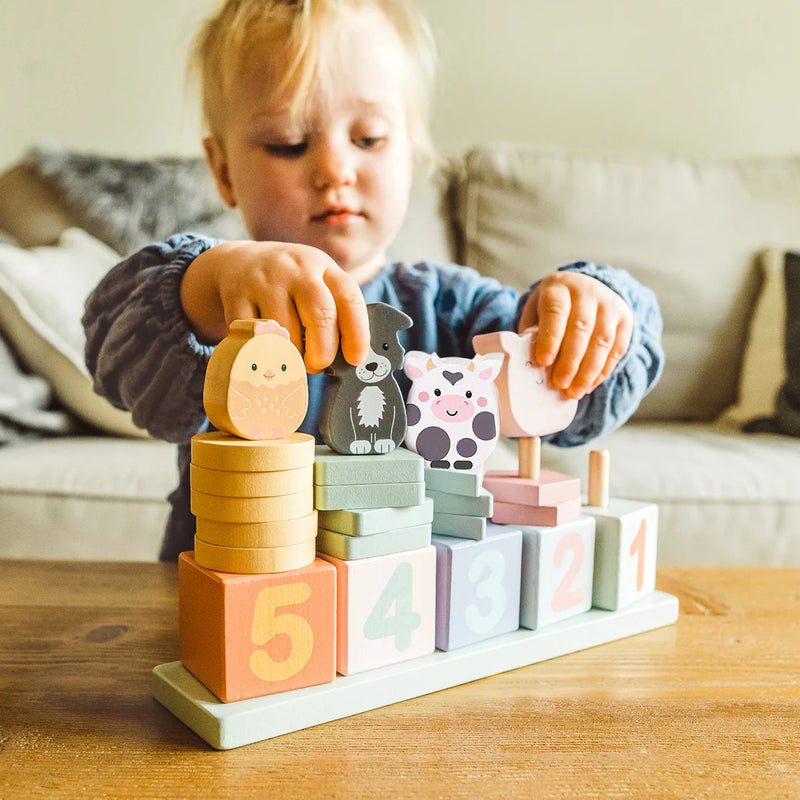Orange Tree Toys Farmyard Animal Counting Game