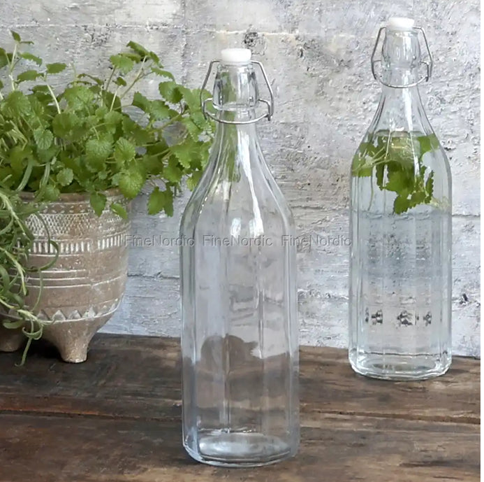 Chic Antique Preserving Bottle Clear