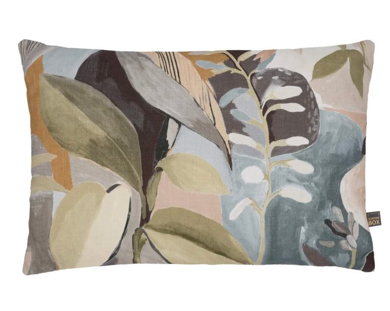 Scatter Box Everleigh 4 0x60 Blue/Green Cushion