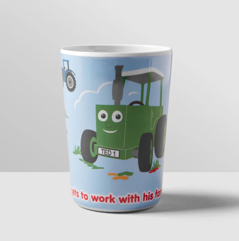 TRACTOR TED MACHINES MELAMINE BEAKER