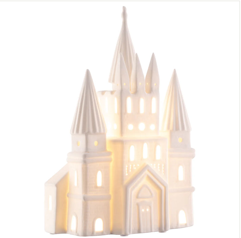 Belleek FairyTale Castle Luminaire