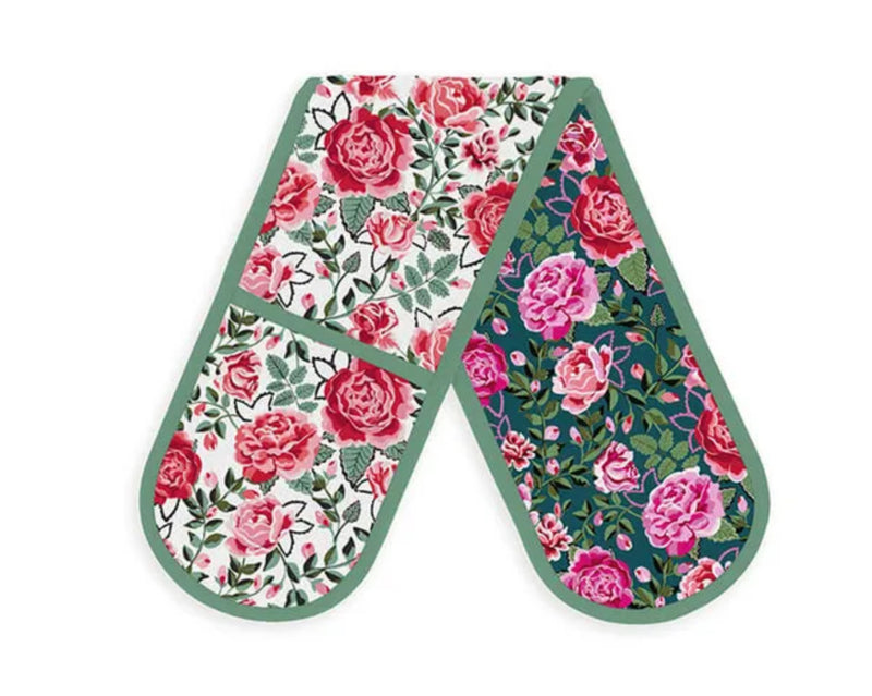 Cath Kidston Dolly Rose Double Oven Glove
