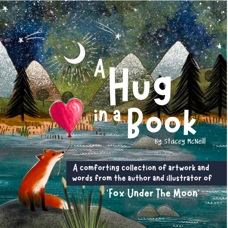 Fox Under The Moon A Hug In A Book