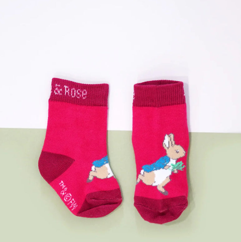 Blade & Rose Peter Rabbit Autumn Leaf Socks 0-6 months
