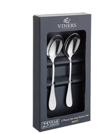 Viners 2 Piece 18/0 Serving Spoon Set