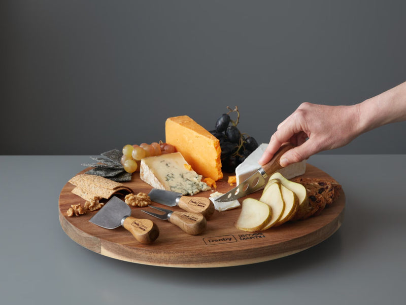 James Martin 5pc Lazy Susan Luxury Cheese Board