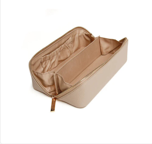 Alice Wheeler Stone Small a train Case