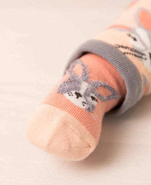 Blade and rose Mollie Rose the bunny design socks 0-6 months