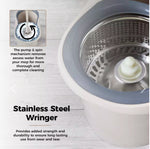 Tower Latte Classic Spin Mop Set