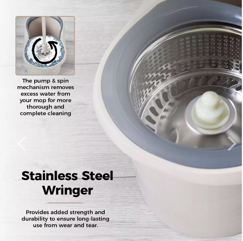 Tower Latte Classic Spin Mop Set