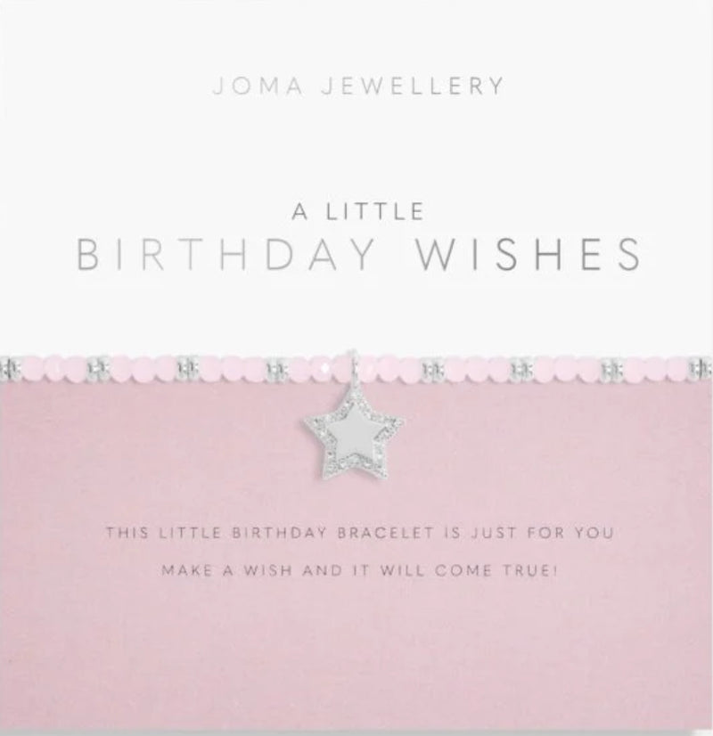 Joma Jewellery Live Life In Colour A Little Birthday Wishes Bracelet 6219