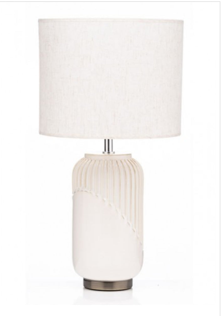 The Grange Collection Bronze Based Ceramic Lamp