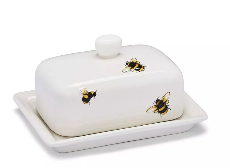 Cooksmart Bumble Bee Ceramic Butter Dish