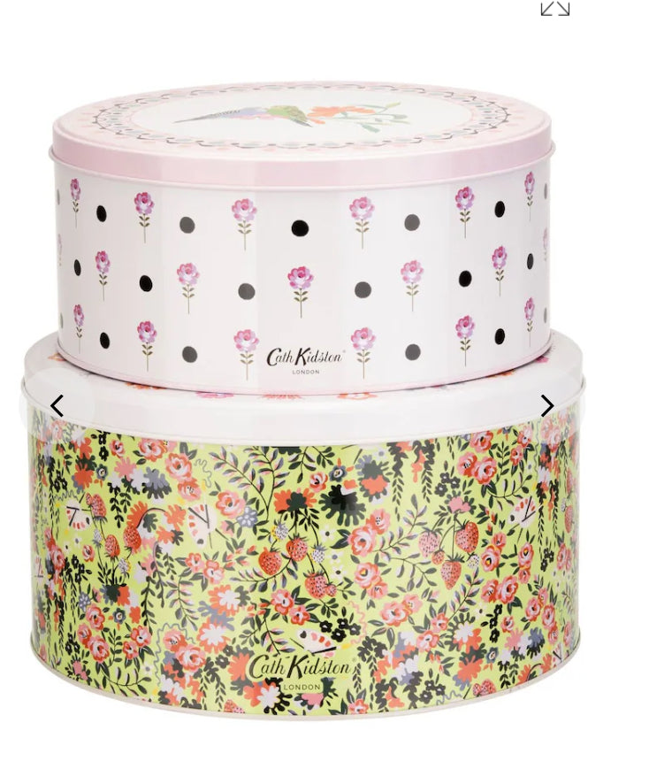 Cath Kidston Cake Tin Set 2Pk