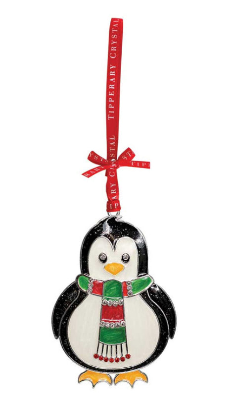 Tipperary Crystal Sparkle Penguin Decoration