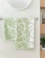 Copenhagen Home Pablo 100% Organic Cotton 550gsm Bath Sheet Sage Green