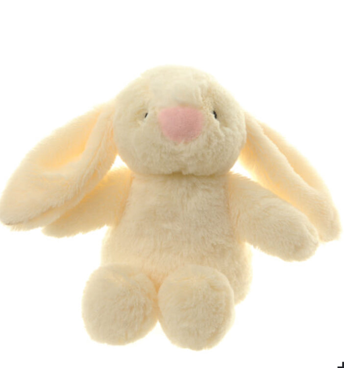 Ziggle Cream Bunny Plush Toy