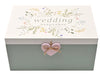 Wid Love Story Wildflower Wedding Keepsake Box