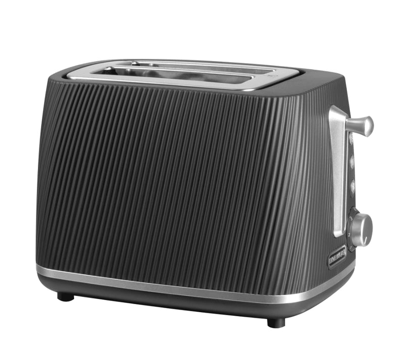 Daewoo Cascade 2 Slice Toaster Black