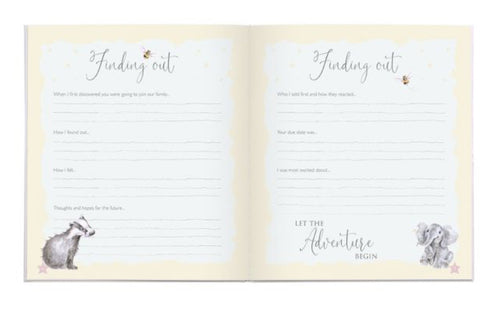 Wrendale Baby Record Book