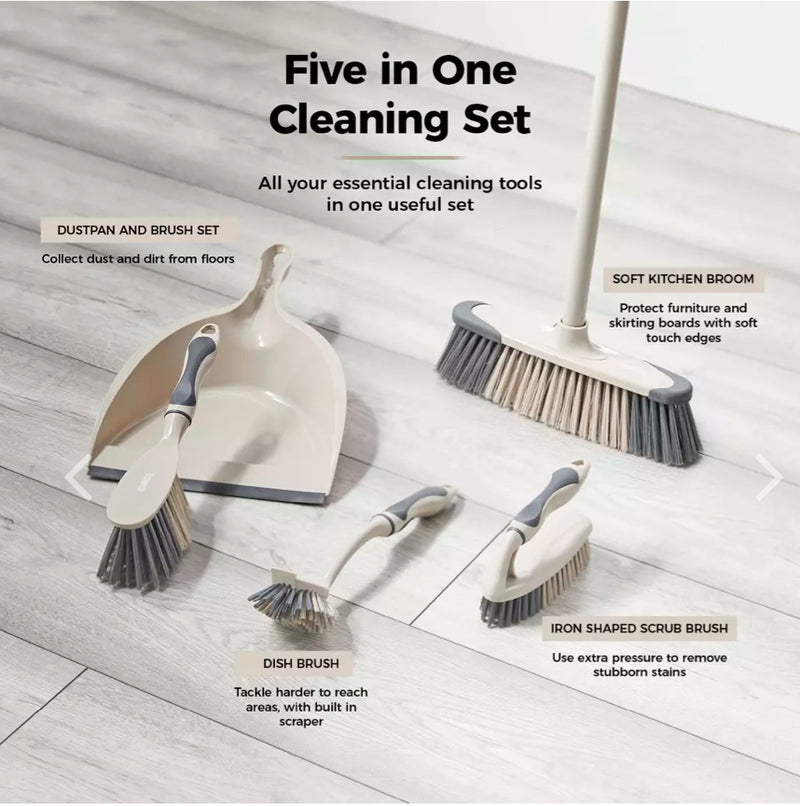Tower Gift Set Latte - 5 in 1 Cleaning Starter Set
