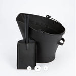 BEU Black Waterloo Bucket & Shovel Set