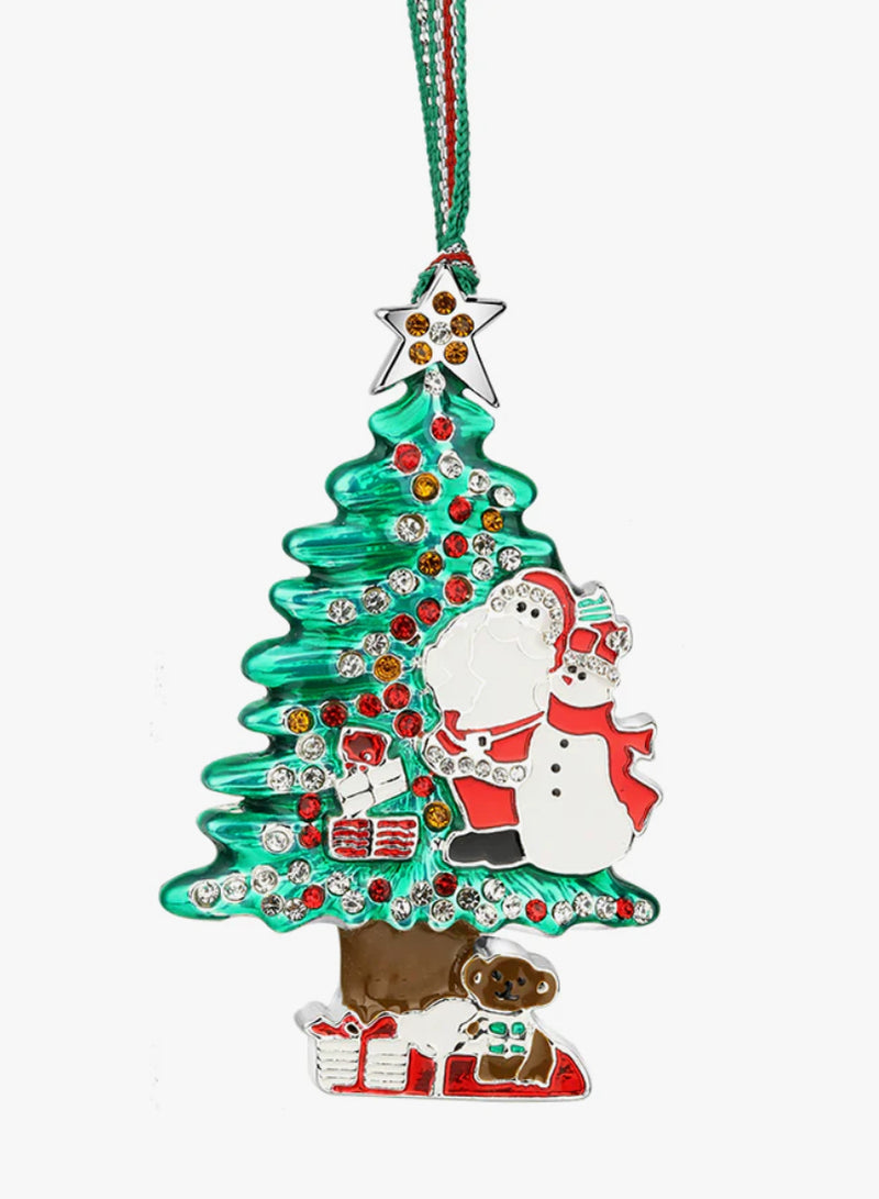 Newbridge Santa Snowmen Christmas Tree Decoration