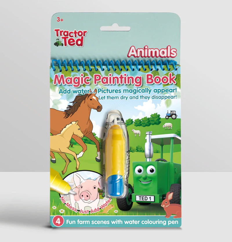 TRACTOR TED ANIMALS MAGIC PAINTING BOOK