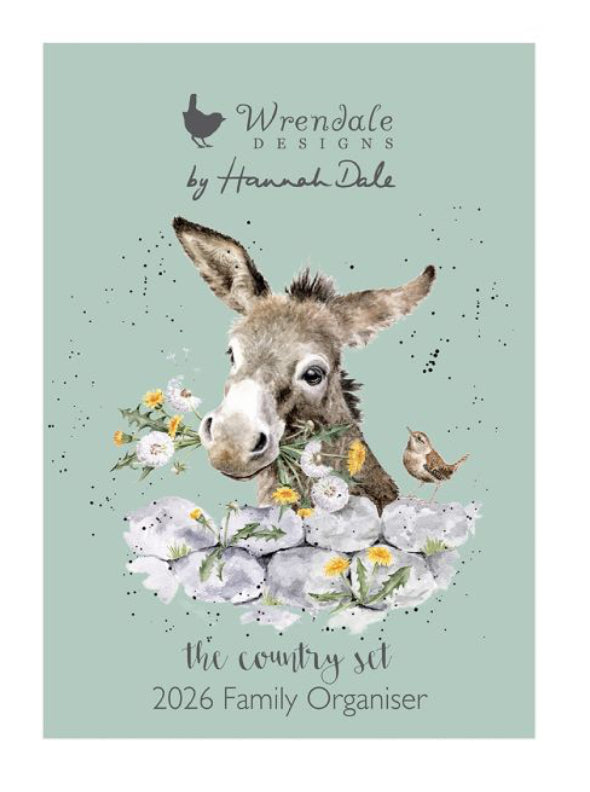 Wrendale 2026 The Country Set Family Calendar