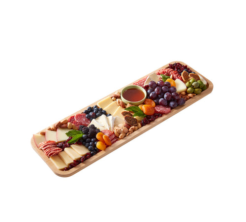 KC Farberware Build-a-Board Bamboo Platter, 17.5 x 56CM