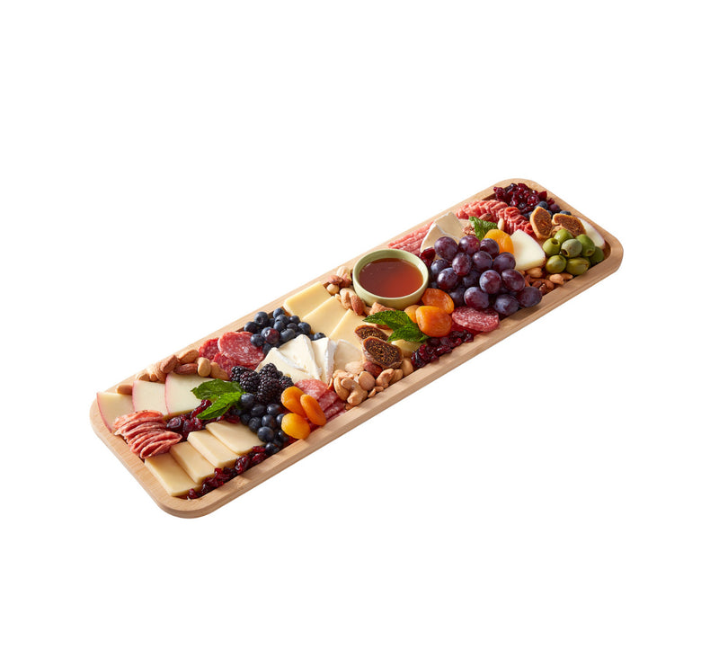 KC Farberware Build-a-Board Bamboo Platter, 17.5 x 56CM
