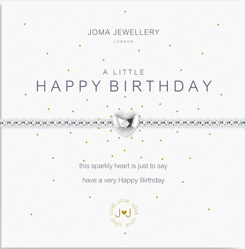 Joma a little Happy birthday this sparkly heart is just to say - 1093