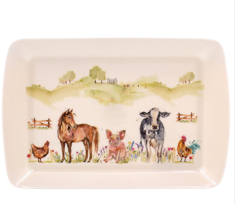Jd Farmyard Small Tray