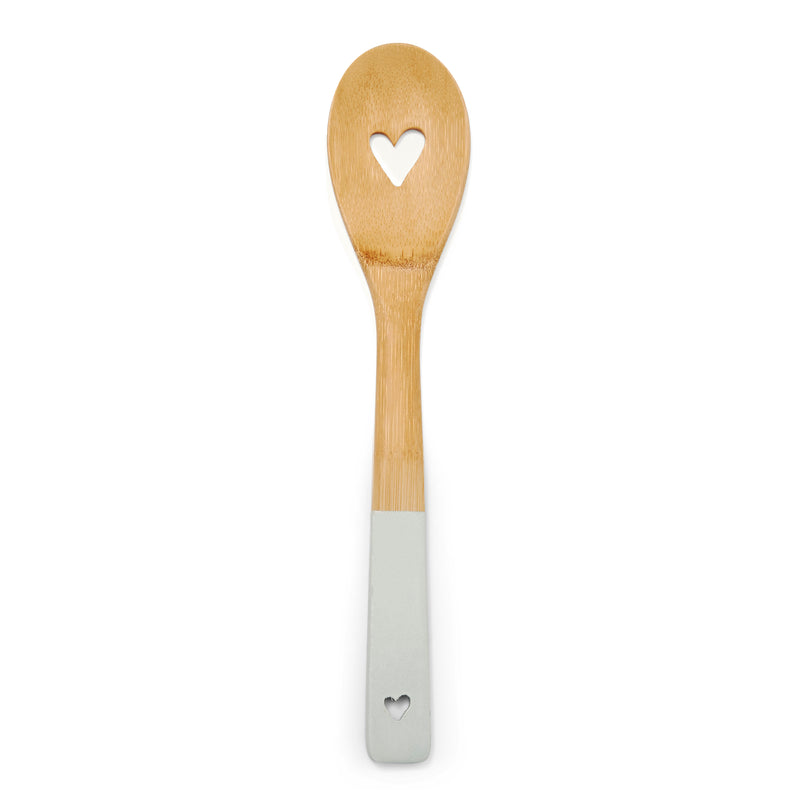 Cooksmart Homestead Bamboo Cut Out Heart Spoon