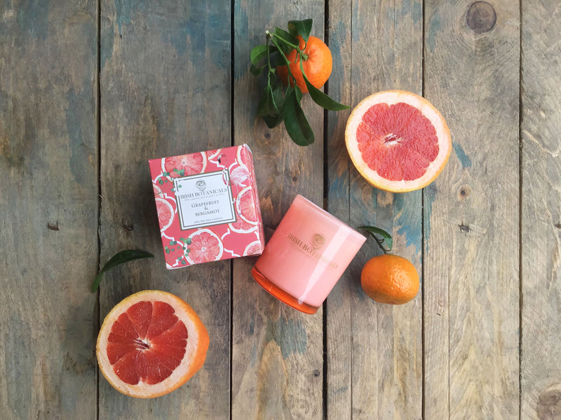 Irish Botanicals Grapefruit and Bergamot Candle
