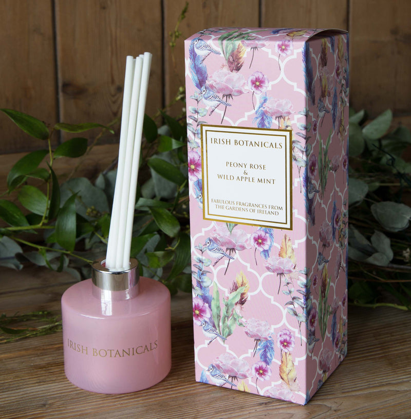 Irish Botanicals Peony Rose & Wild Apple Mint Diffuser